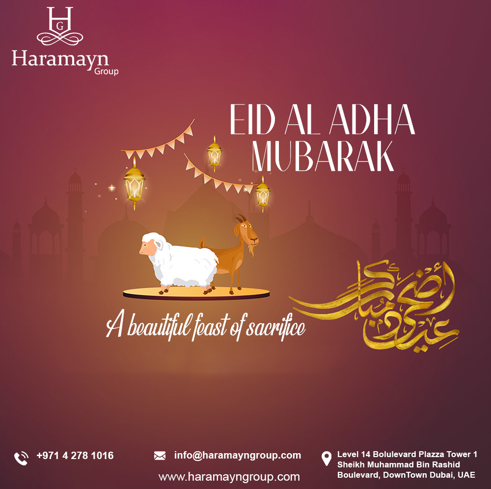 Haramayn_Group's tweet photo. Eid-Al-Adha Mubarak
.
#haramayngroup #haramayn #eidmubarak https://t.co/prrsUW6Woo