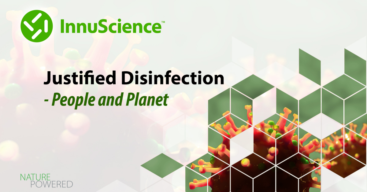 innuscience's tweet image. Recently we have introduced the concept of Justified Disinfection, balancing the need for hygiene and disinfection while containing the environmental impact. Today's video brings it to life. Contact us to find out more.   ow.ly/bAX350AJeUY