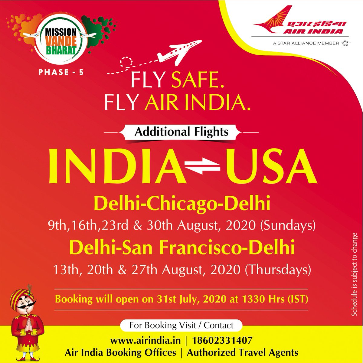 Air India tweet media