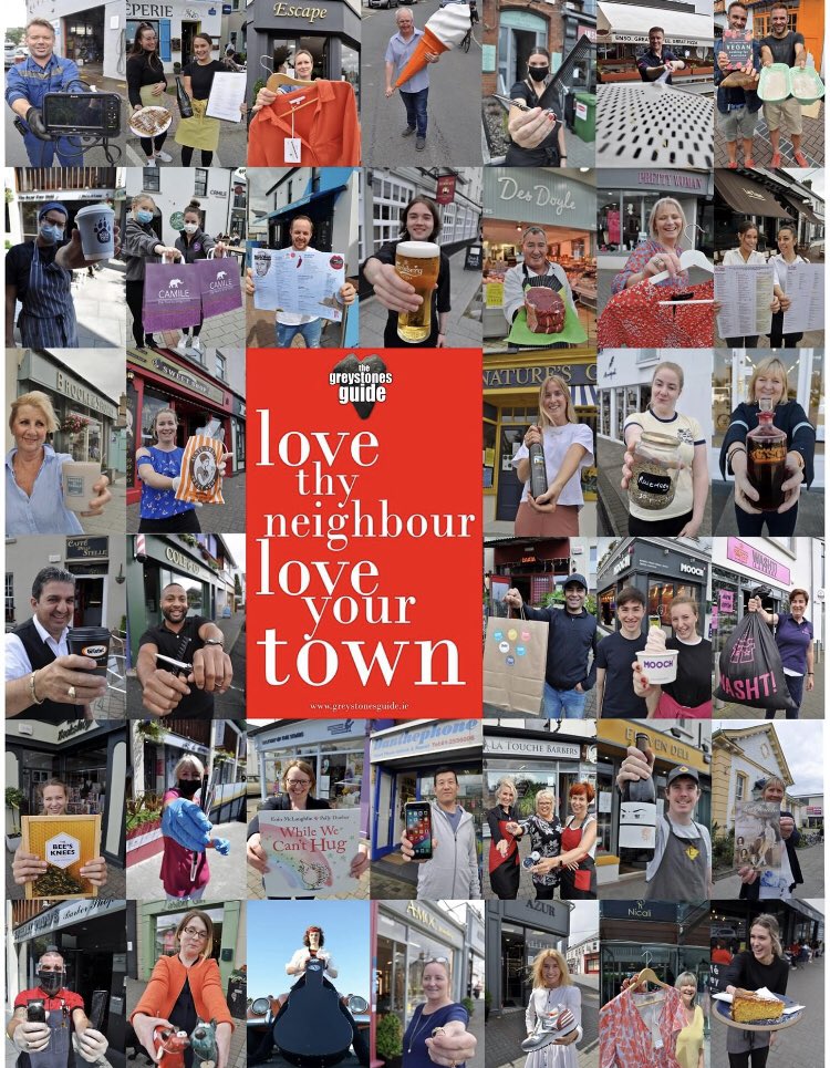 ButchersDes's tweet photo. Delighted to support #GreystonesGuide #loveyourneighbour #loveyourtown campaign @Wicklow_News @WicklowEnterpri @greystonesdotie @greystonestidyt @GreystonesCC https://t.co/2FBDIJM9oQ