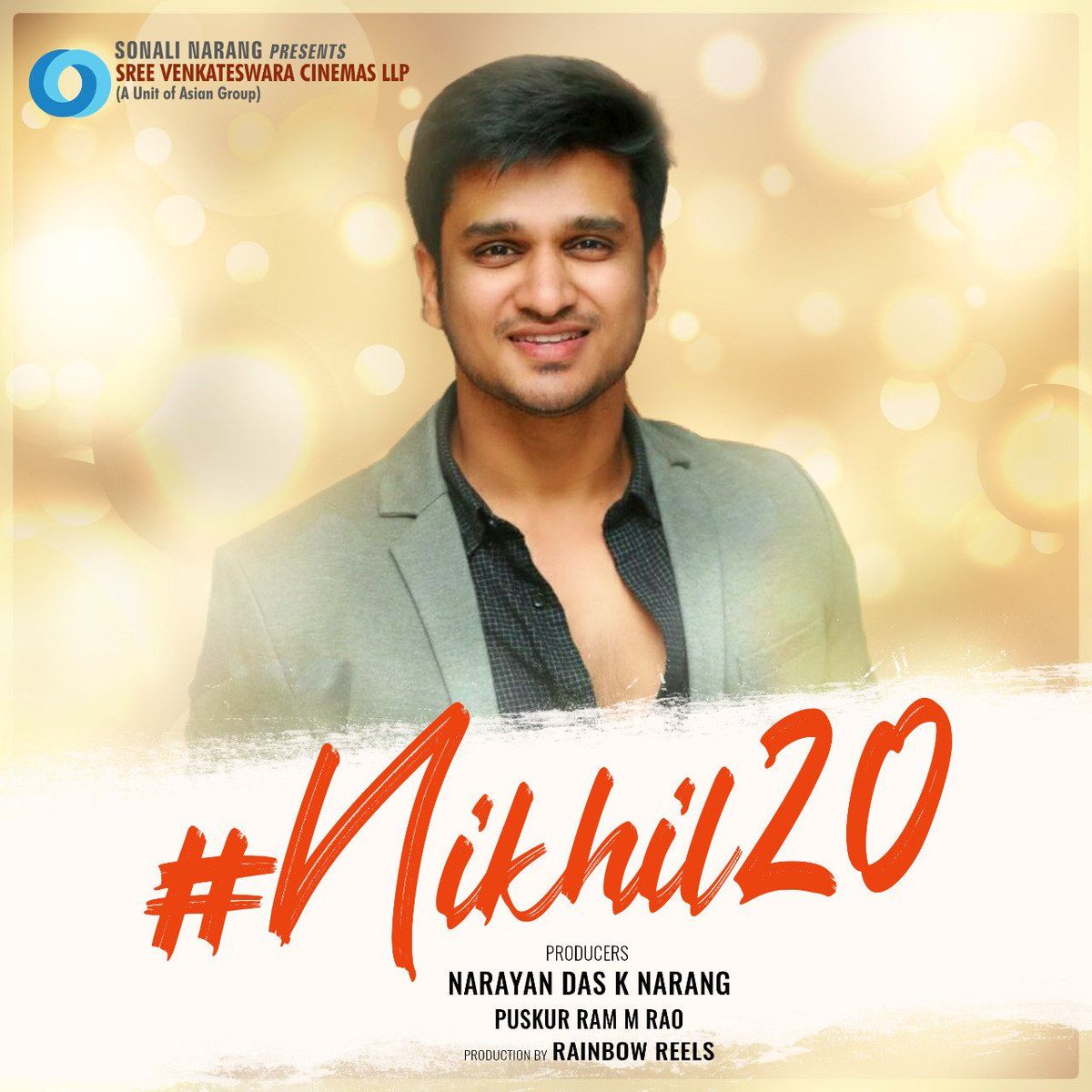 ookothammi's tweet photo. Hero #nikhil team up with @SVCLLP for #nikhil20 #asiancinemas https://t.co/5C51mK2qT8