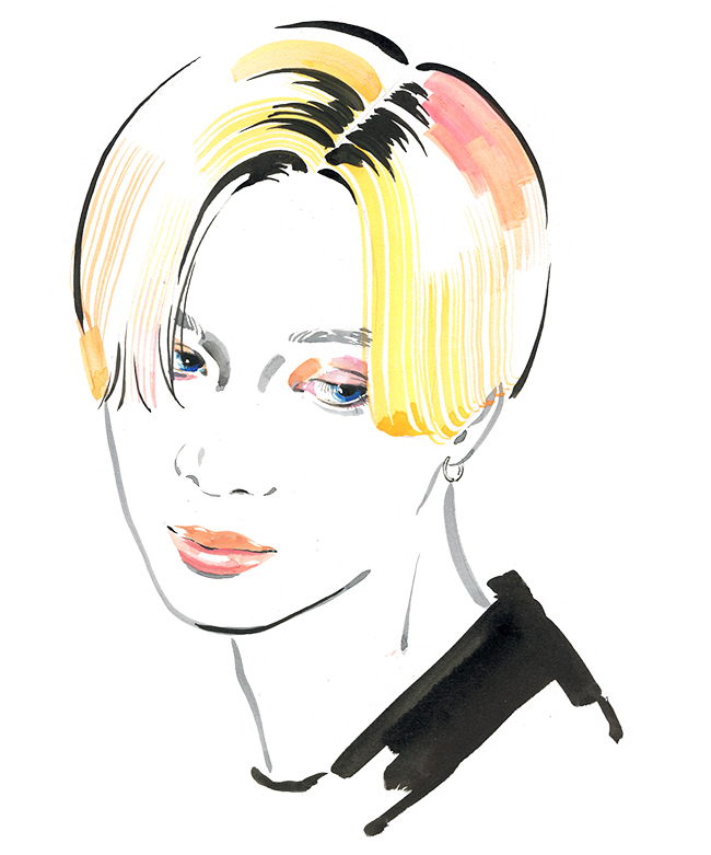 Shinee Taemin イラスト ポートレート Shinee 佐瀬麻友子 ほぼイラストと猫 のイラスト