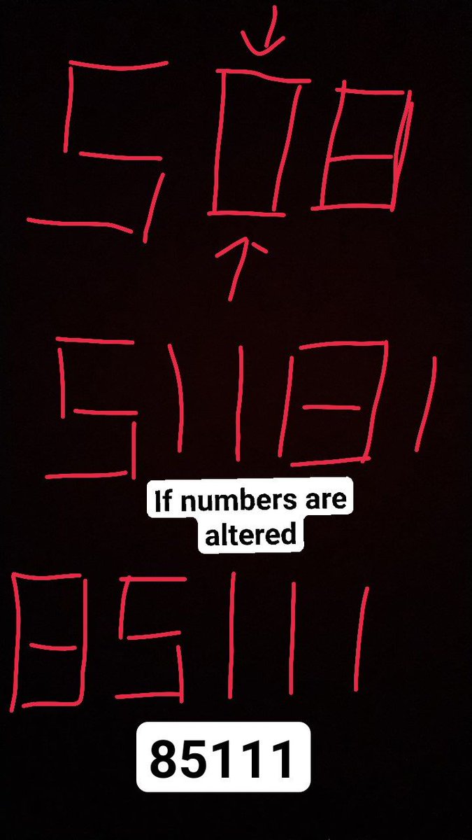 velkyrio's tweet photo. @HuobiGlobal Max number possible is 51181
And if we Numbers are Exchange their position 85111
@HuobiGlobal
#HuobiSeason
#HuobiCodeChallenge
@8Robo
@Jay_FCB9
@Crypto_Lover4 https://t.co/VTJuXiv9fr
