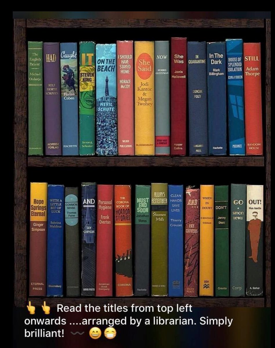 How librarians encourage people to follow social distancing rules....
#storyteller #COVID19 #SocialDistancing