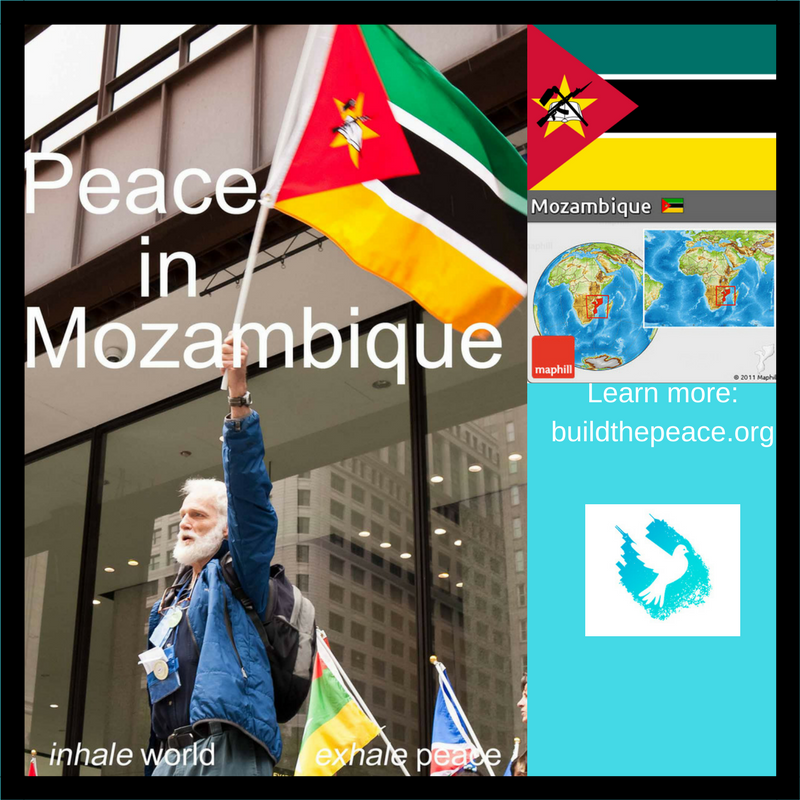 BuildthePeace_'s tweet photo. CallToPeace! Join us in honoring one country each day, sending Peace and Love to Humanity. Peace in the Republic of Mozambique! #peacedaychicago #buildthepeace https://t.co/NyOrXKvlrx