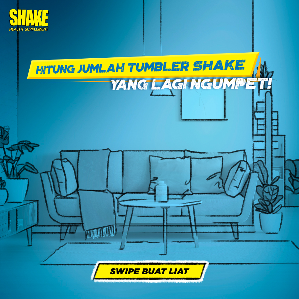shakefinity's tweet image. Bro, uji ketilitian mata lo dulu sini. Perhatiin baik-baik ya tumbler Shake yang lagi sembunyi. Kalo udah ketemu, hitung dan tulis jawabannya di komen. Biar nyarinya gak stuck, nge-Shake dulu laaah. #NoStuckShakeItBro
.
#kuis #kuisseru #tebakgambar #tekateki