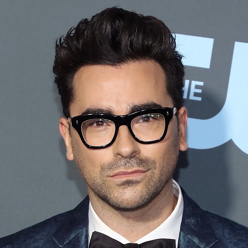 Dan Levy, but each time his smile gets a little bigger