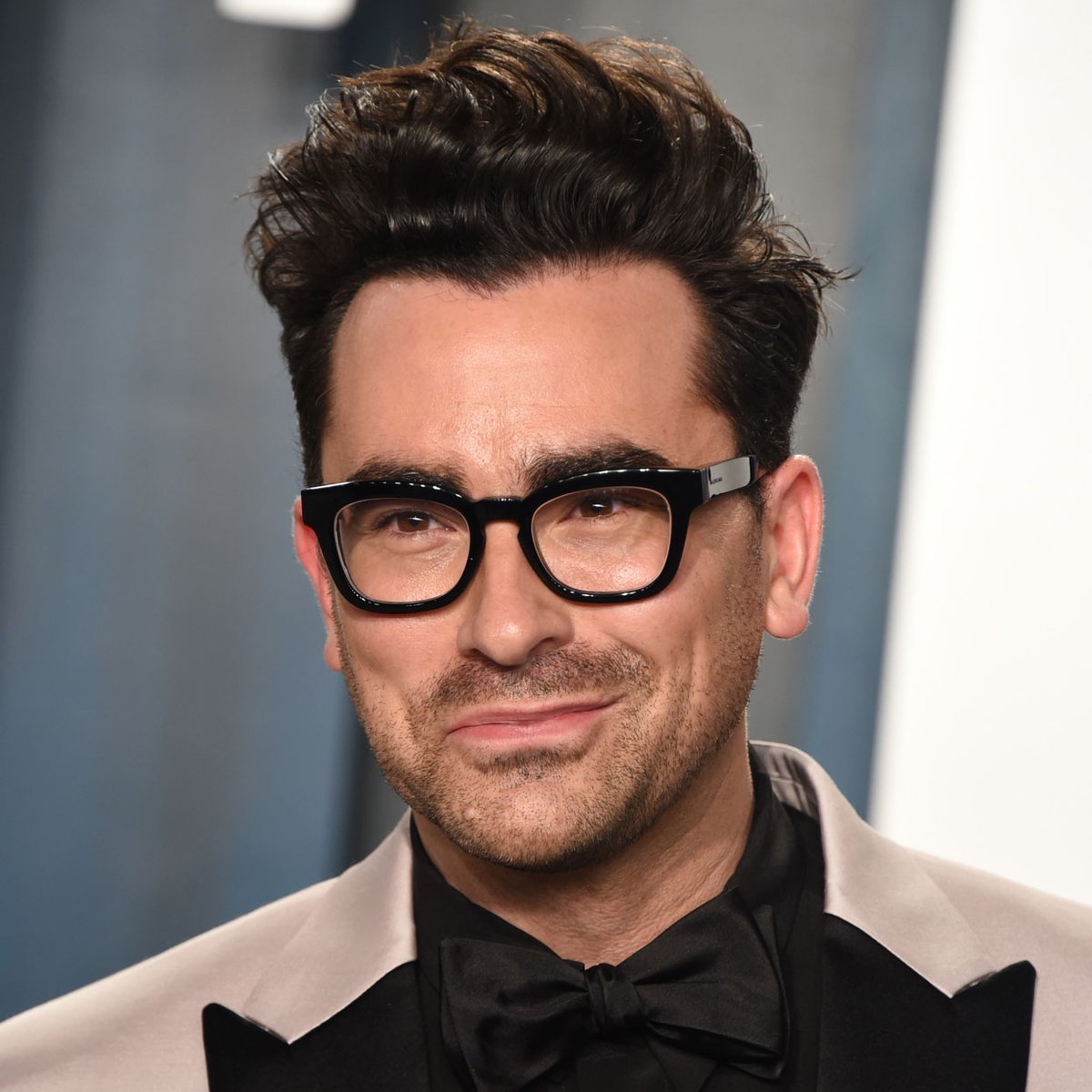 Dan Levy, but each time his smile gets a little bigger