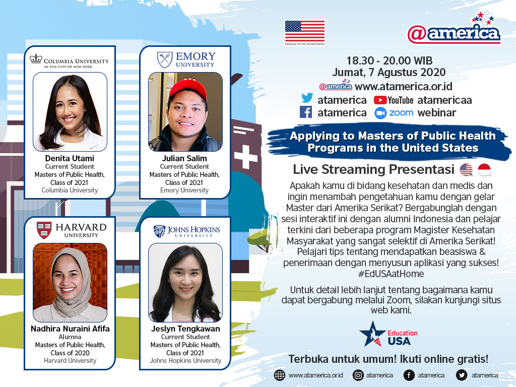 atamerica's tweet photo. Gabung bersama @EdUSAIndonesia, mahasiswa/i Indonesia yang sedang di A.S. maupun #AlumniAS dan cari tahu tentang #StudiAS lebih dalam! @IndoMengglobal @permiasma @PermiasNYC https://t.co/IX0PSVq6yD