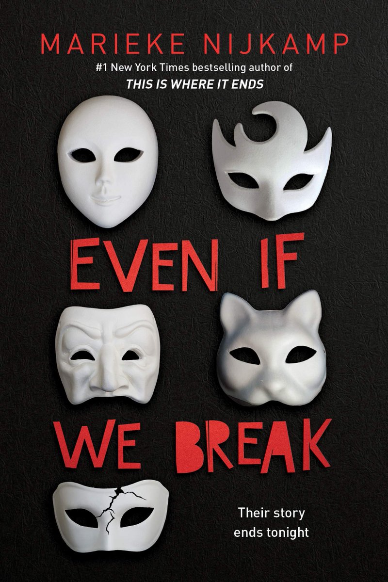 MARIEKE NIJKAMP is a bestselling author who has EVEN IF WE BREAK coming out in September, a YA thriller that has me checking my preorder just in case it might show up months early - I can pray for a miracle, right? https://www.goodreads.com/author/show/6439440.Marieke_Nijkamp