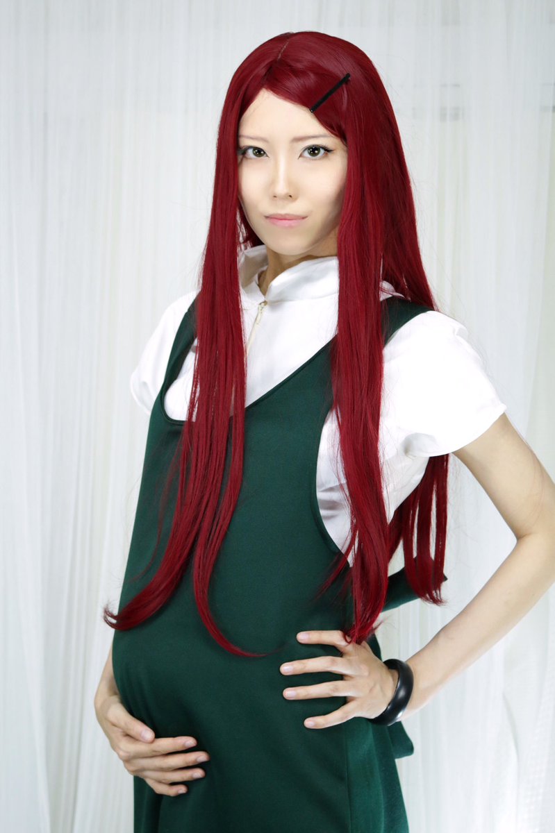 コスプレ】NARUTO うずまきクシナ 元気に生まれてきなね！ 妊娠中に