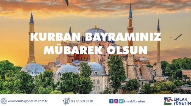 Hep bir arada, sevgi dolu ve huzurlu nice bayramlar geçirmek dileğiyle Kurban Bayramımız mübarek olsun #KurbanBayramı #İyiBayramlar