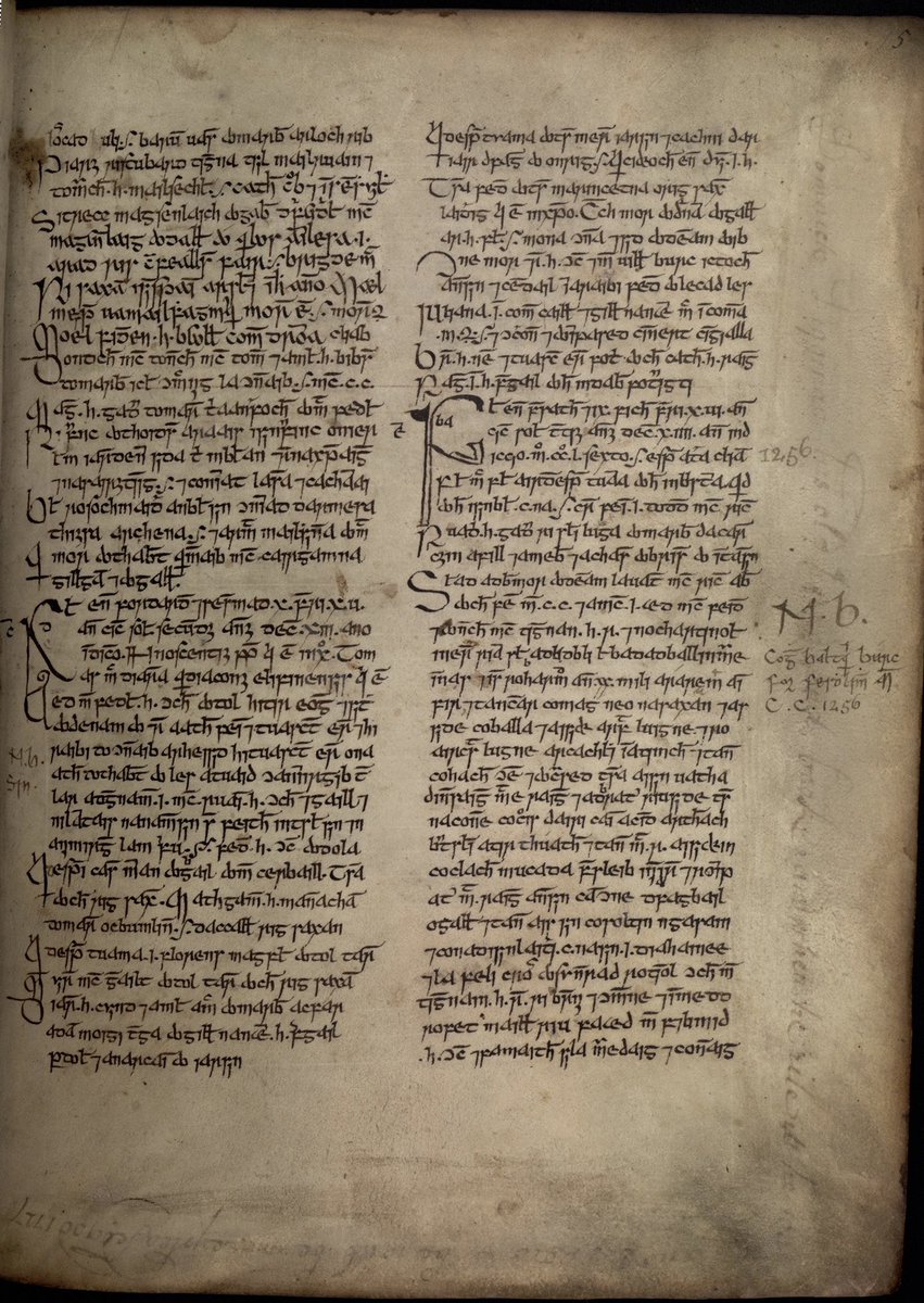On folio 15r there is the signature of ‘Dominick Digginan’ and the date 1727, the manuscript had probably been in the continuous ownership of that family for almost 200 years.