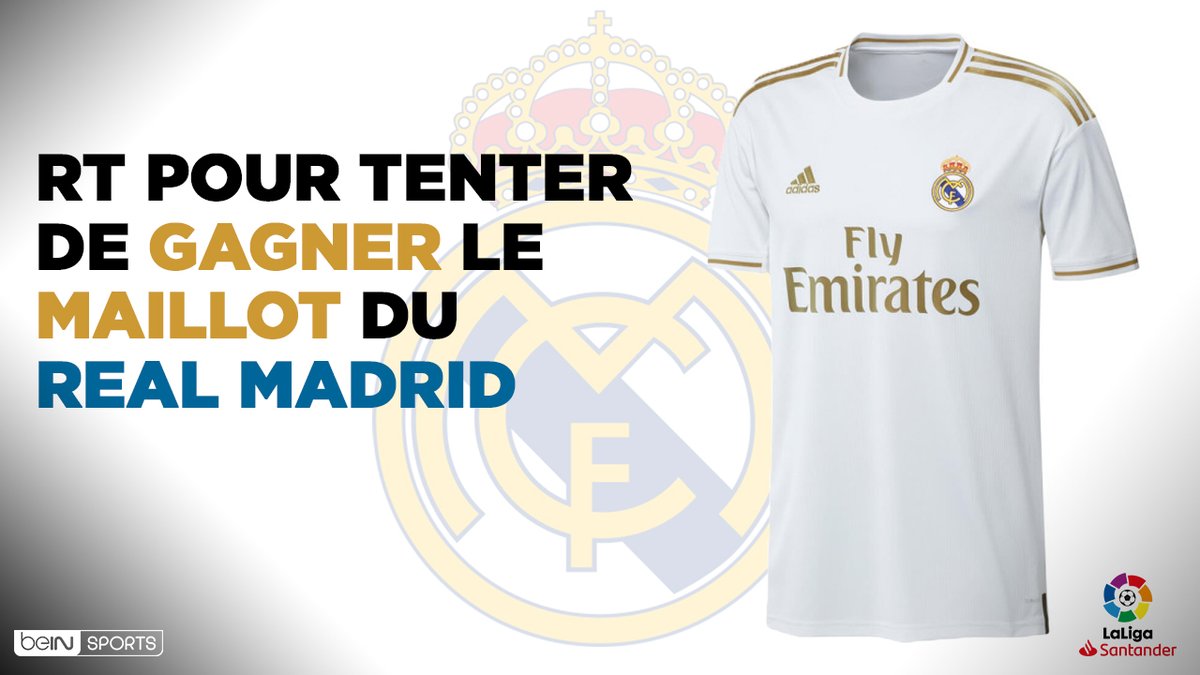 beinsports_FR's tweet photo. 🎁👕 RT pour tenter de gagner le maillot du @realmadridfra !
😉 Follow @beinsports_FR pour jouer
@LaLigaFRA https://t.co/ErkPFgWngl