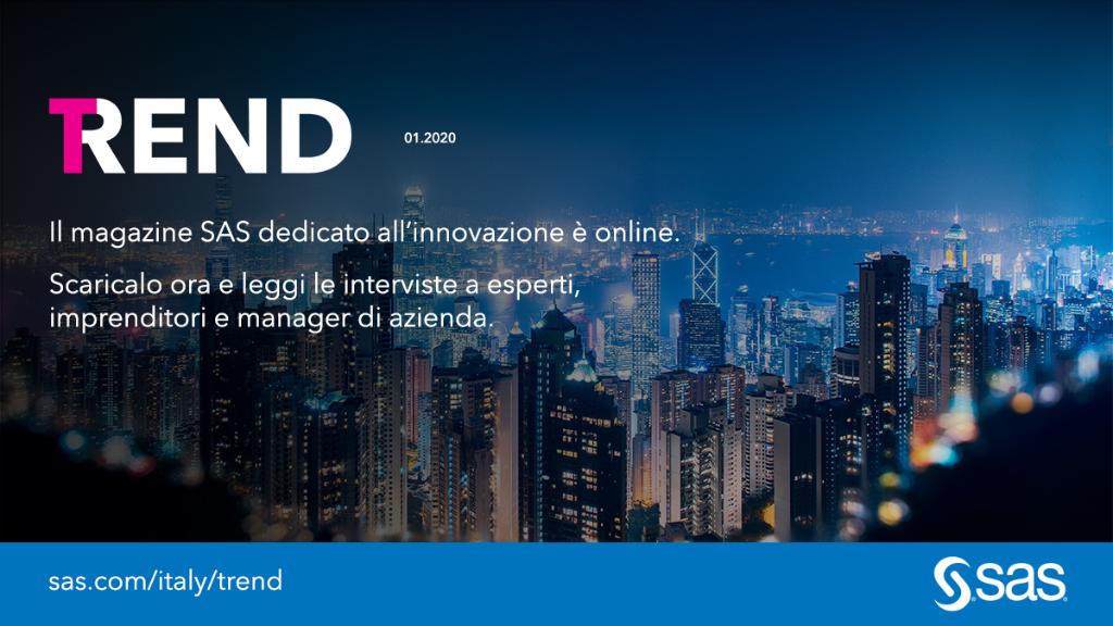 SASitaly's tweet photo. Nel nuovo numero di Trend abbiamo raccolto testimonianze di esperti, manager e imprenditori che stanno re-immaginando il modo di fare business. Scarica subito la tua copia https://t.co/ES3qHYfgiF #innovation #business #future https://t.co/IoJLBFP2CA