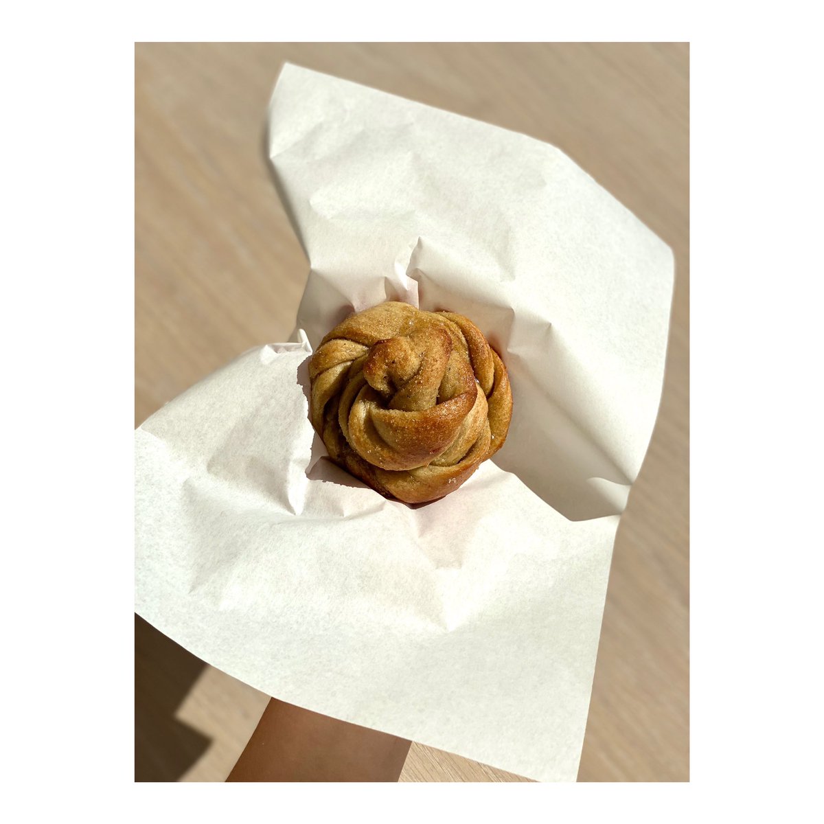 Cardamom Bun - Baked in house at ØKENDE every morning.