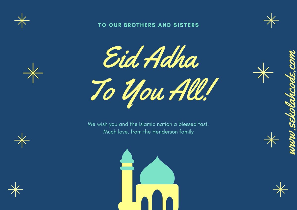 sekolahcode's tweet image. Sekolahcode wish Happy Eid Adha to all muslims in the world! Don't forget to coding!! Programmers have no life 😂😂
#sekolahcode #programmerlife #100DaysOfCode #learntocode #learnprogramming #homelearning #StayAtHome
