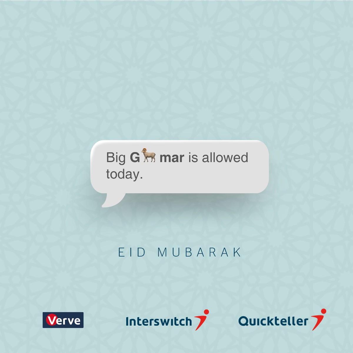 .  @VerveCard  @Quickteller