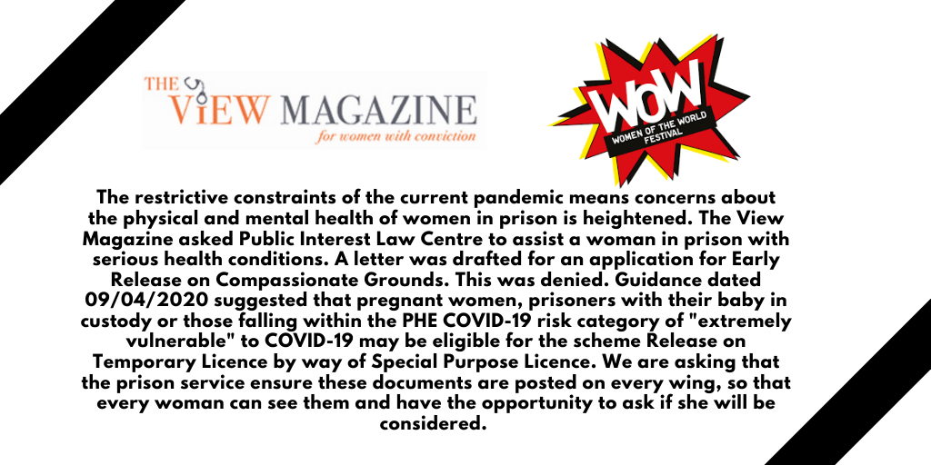 rebell_justice's tweet photo. Tweet-
#Covid19 coverage for #womeninprison
#Summer #TheViewMag , including @ErikaPostcards #illustrations on documenting the #pandemic in art and #handwashing https://t.co/FKIxzQMTKw