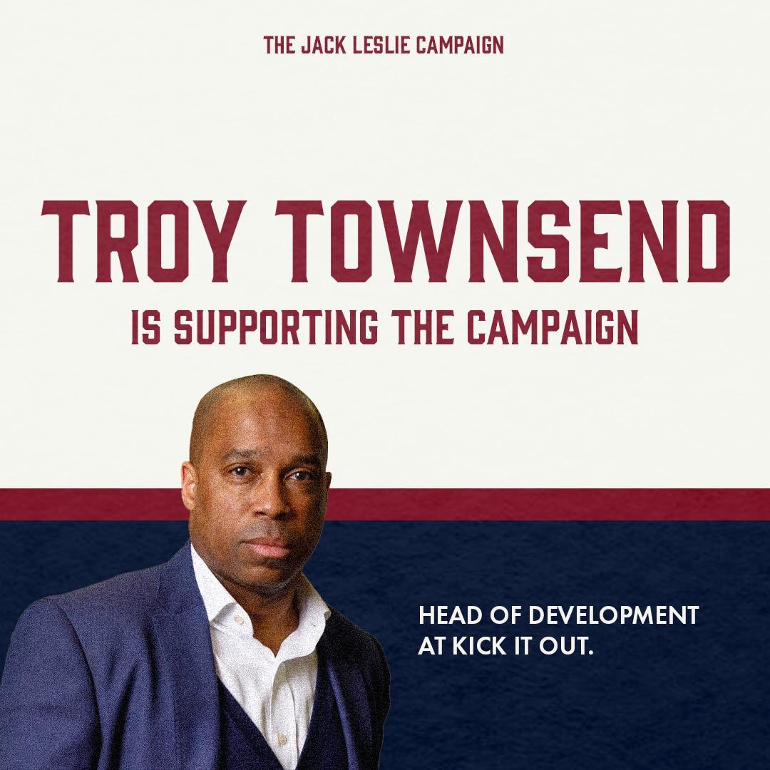 Troy Townsend is supporting our campaign!