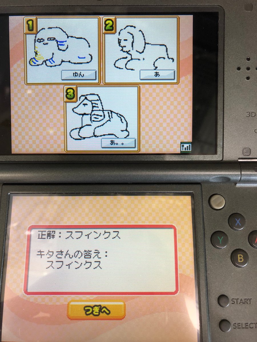 レプトン Twitterissa 今祇園店のスタッフ内ではdsソフトの ピクトイメージds が流行しています 概要は至ってシンプルで 絵だけで行う伝言ゲームみたいなものですが これがなかなかにアツイ 絵心ある人羨ましいなーと本気で思うこの頃です レプトン祇園店