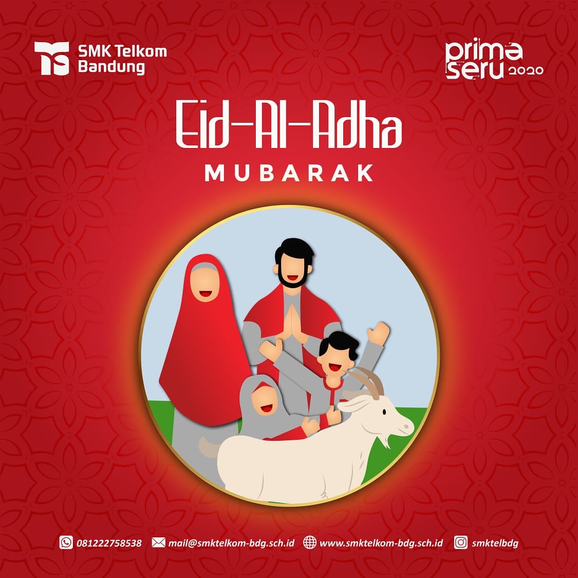 Selamat Hari Raya Idul Adha 1441 H. Mohon maaf lahir dan batin 🙏

#iduladha1441h #EidAdhaMubarak #iduladha #