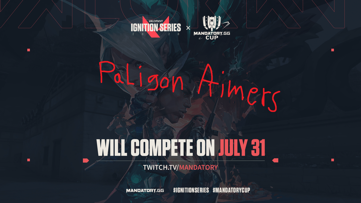 valorant 15000€ mandatory cup starts tonight! All the best teams in europe are playing. So nice to have tournaments to play, every week new tournament 😁Follow for updates <a href="/PaligonAimers/">PaligonAimers</a>