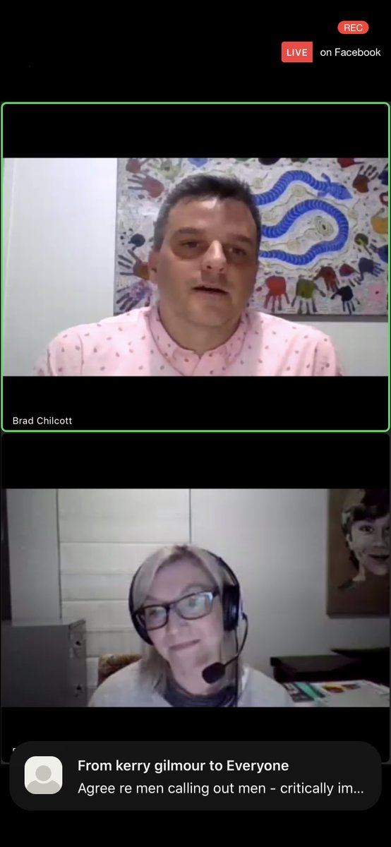 #morethanapledge really rich conversation with Rosie Battie about gender violence and inequality as part of the relaunch of ⁦<a href="/WhiteRibbonAust/">White Ribbon Aus</a>⁩