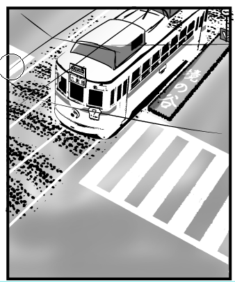 都合いいように弄ったらポールが描けなくなったのでホーム(安全地帯)に描いてしまった 