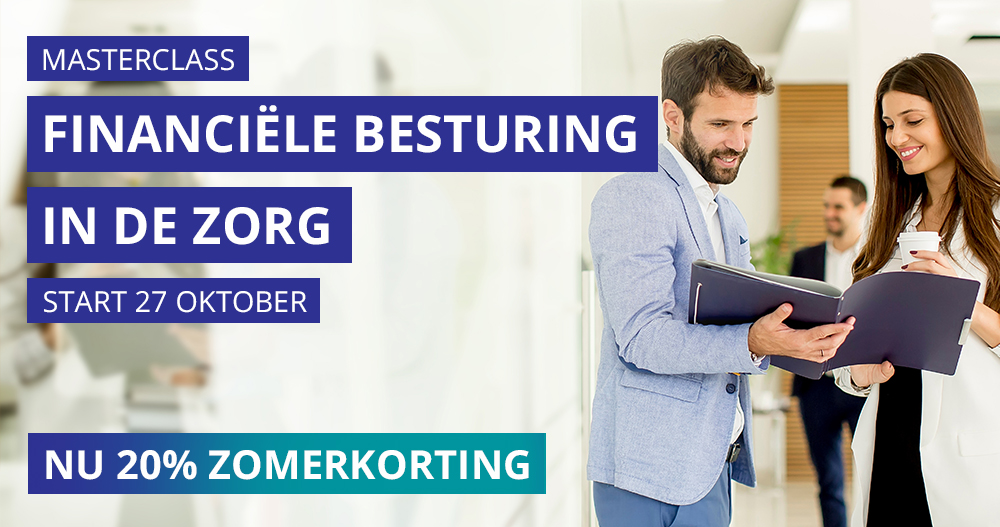 De financiële sturing is een van de elementen die nodig is om kwaliteit van zorg in het ziekenhuis te kunnen realiseren. Ontvang nu 20% zomerkorting bij inschrijving voor de masterclass 'Financiële sturing in de zorg': bit.ly/2N0v9CA