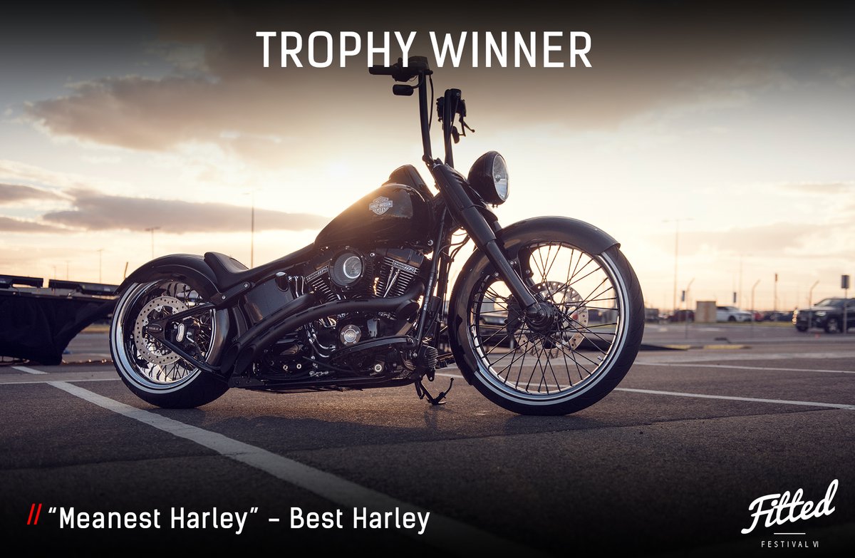 Taking home the “Meanest Harley” — Best Harley was this stunning black on black Harley Davidson. A clear testimony to the quote "simplicity is key” #fittedfestival #passionneverfades-
-
#harley #motorcycle #custom #motorcycles #chopper #harleydavidson
