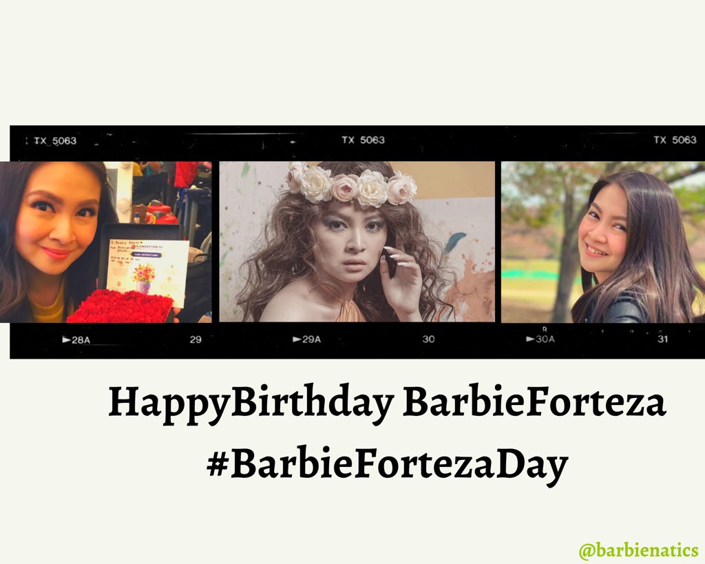 for TOP TWEET please RETWEET

HappyBirthday BarbieForteza | #BarbieFortezaDay