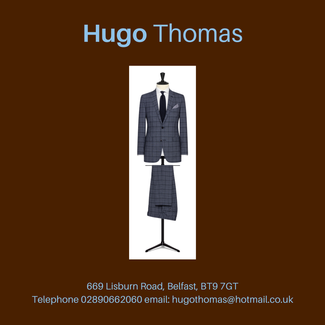 hugothomasni's tweet photo. Look of the day. If you want it, we'll make it. Allow at least 4 weeks from fitting to delivery. All enquiries 02890662060. #shopsafe #hugothomas #workfunoccasion #madetomeasure https://t.co/AmuiHzpQFl