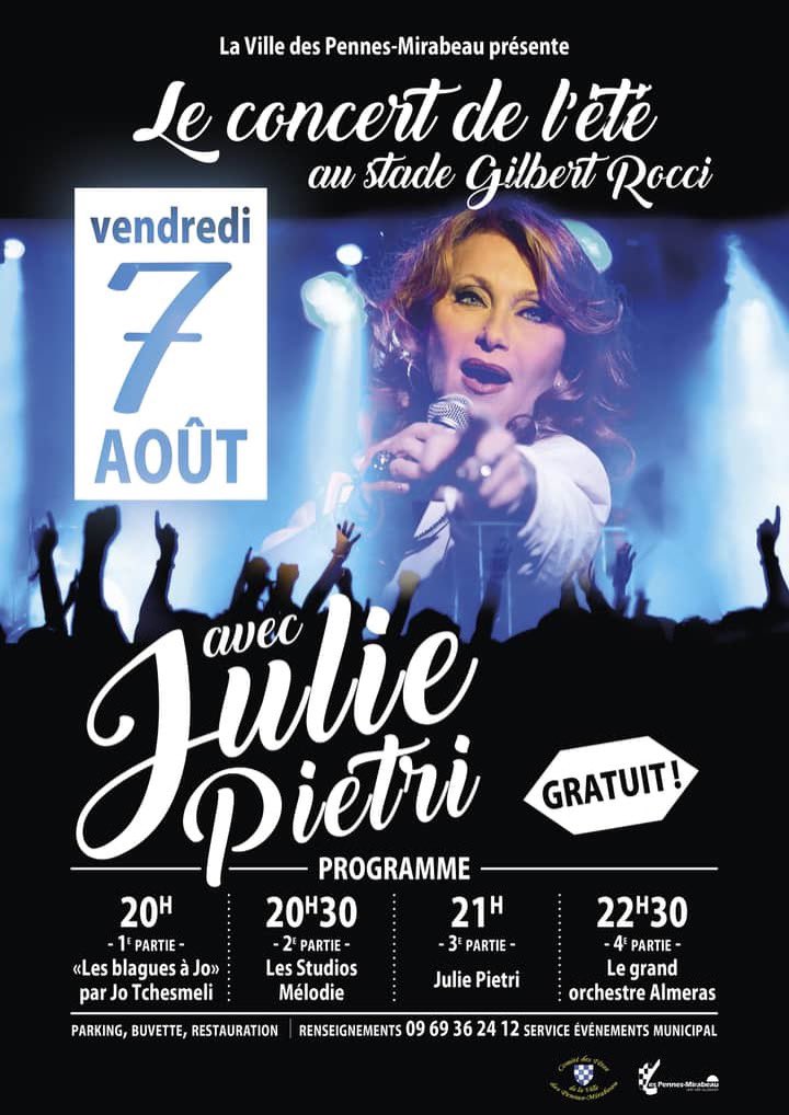 Rendez-vous VENDREDI prochain aux Pennes Mirabeau !
#concert #ete2020 #evelevetoi #musique #public #salammbo2020 #actumusicale #lavieestbelle #concertgratuit #restonsvigilants #respectonslesgestesbarrieres