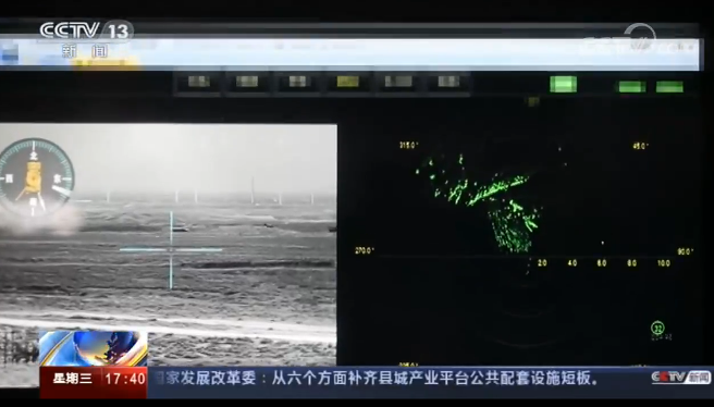 Blue responded with EW, recce UAVs and armoured recce units, which presumably coordinated some form of artillery strike on Red, which pre-empted a larger move by Blue's IFVs led by assault breacher vehicles and engineers. The image shows armoured recce and EW.