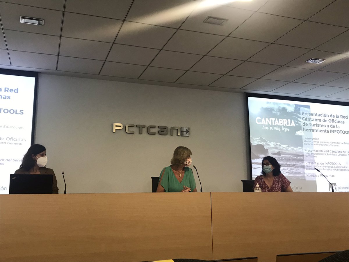ApitCantabria's tweet image. Agradecemos a @cant_infinita la invitación a la presentación de la #RedOficinasTurismo y herramienta #InfoTools con @LomboMarina @EvaBartolom1 y @carolinadom
