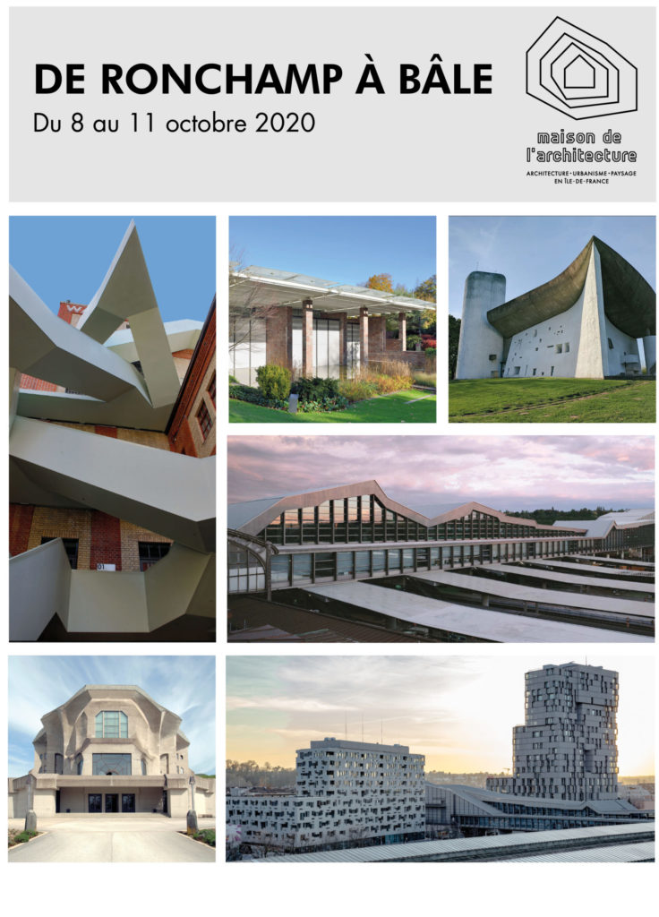 MA_IDF's tweet photo. 🚄[#VOYAGE] De Ronchamp à Bâle - 
 
@CNDH_Ronchamp
 @VDM_News @baseltourism

🗓️ Du 8 au 11 octobre 2020
🔎+ d'infos &amp; inscription : https://t.co/AcwPlTVrwh
#architecture #visites #Ronchamp #patrimoine #VitraCampus #Bâle  #teamarchi https://t.co/WTVUewICNu