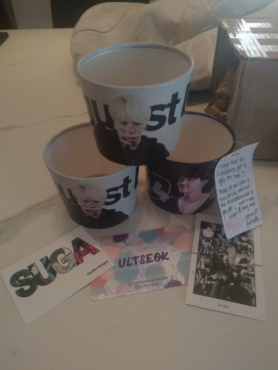 Thank you so so so much!!!! 🥺🥺🥺🥺 I'm so happy right now because it arrived just in time. Thank you for the lovely message 🥺💜 #ultseokreviews @ultseok_