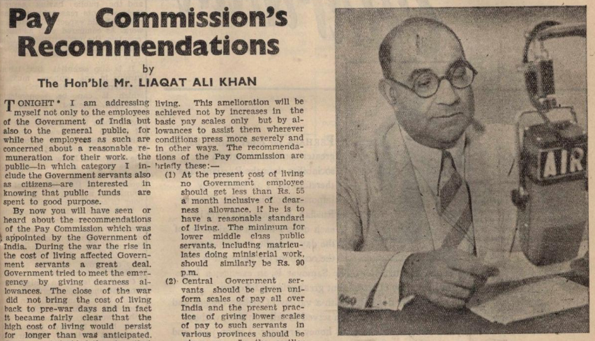 10. Nawabzada Liaquat Ali Khan, 1946. Photographed while serving as Minister of Finance in the Government of India. Later, 1st Prime Minister of Pakistan.