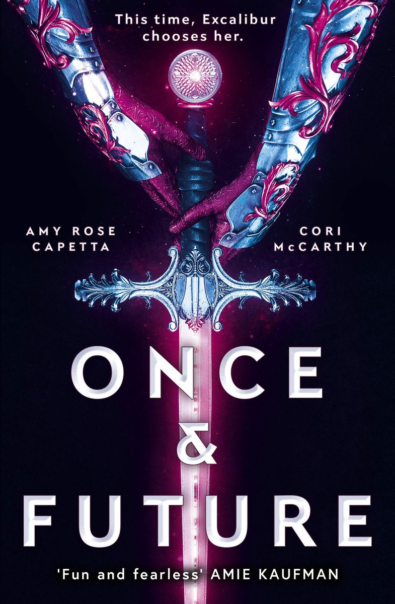 CORI MCCARTHY co-wrote the ONCE & FUTURE series that I devoured in a day because they're SO good, and gloriously queer in every possible way! https://www.goodreads.com/author/show/5815428.Cori_McCarthy