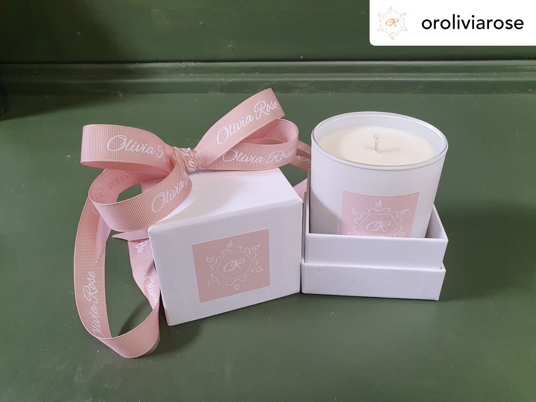 RibbonSignature's tweet photo. Another beautiful use of their Bespoke Printed Ribbon by Olivia Rose - Velvet Rose &amp; Oud, OR Collection Scented Candle 
#packaging #bespokepackagin #printedribbon #scentedcandles ⠀⠀⠀⠀⠀⠀⠀ https://t.co/MprSwfkGSr
