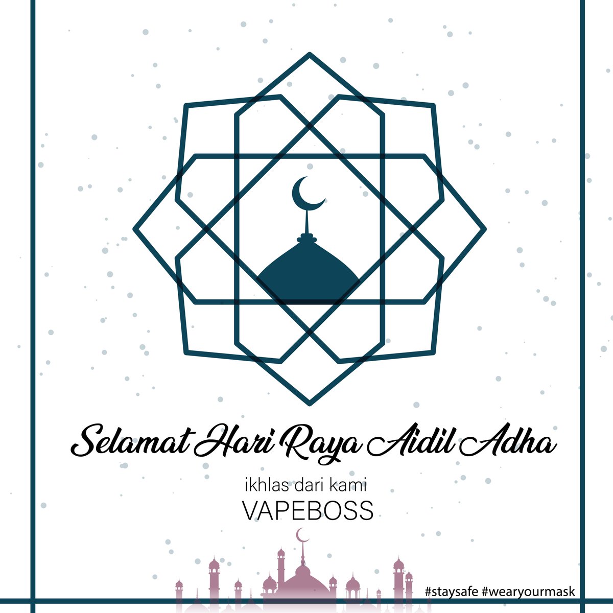 HVapeboss's tweet photo. Selamat Hari Raya Aidil Adha kepada semua yang menyambut! https://t.co/22Yp2syLIo