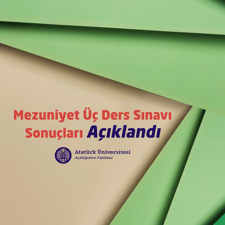 ataaofGrubu's tweet photo. Mezuniyet Üç Ders Sınavı Sonuçları Açıklandı...
Değerli Öğrencilerimiz,
Mezuniyet Üç Ders Sınavı sonuçlarına https://t.co/mANDuNvcgl adresinden ulaşabilirsiniz. https://t.co/zkybP8GCGw