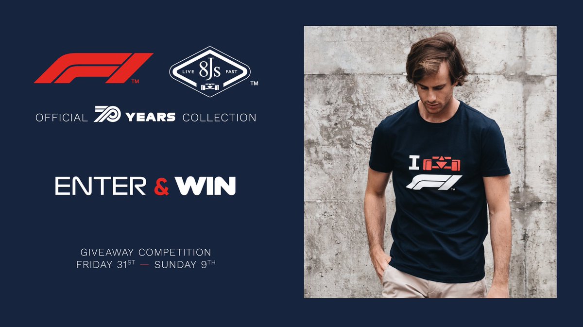 Enter our competition giveaway for a chance to win a full @8Js_Official x @F1 anniversary collection and much more! 8-js.com/pages/giveaway…