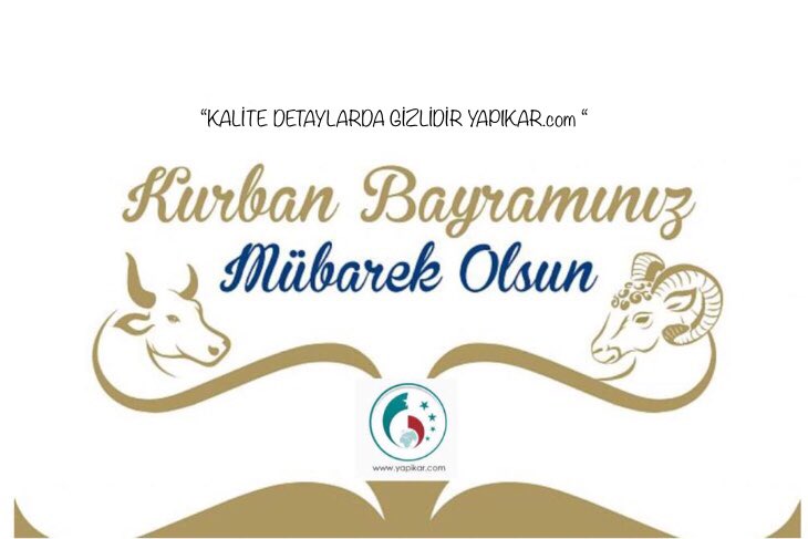 InsaatKar's tweet photo. “KALİTE DETAYLARDA GİZLİDİR https://t.co/mHh6dAvs2u “  
Heyecan ve özlemle beklenen kutsal Kurban Bayramı geldi, hoşgeldi. Mübarek bayram ulusumuza sağlık, huzur, mutluluk, bolluk ve bereket getirsin. Yapıkar ailesi olarak Hayırlı bayramlar dileriz. https://t.co/G9ruPnluZC