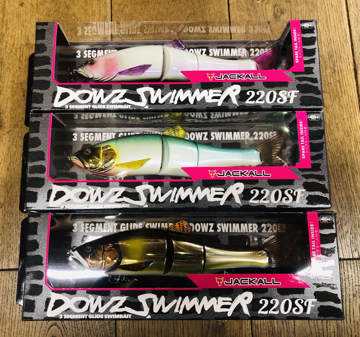 センターフィールド ジャッカル ダウズスイマー2sf入荷しました ﾉ