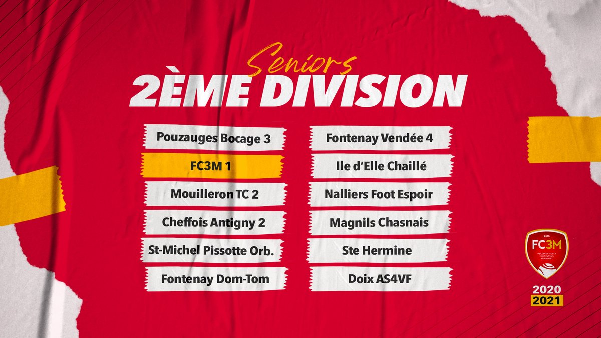 FC3M_football's tweet photo. ๐ Le groupe de #D2 pour #FC3M1 avec notamment @PouzaugesBFCV et @VFFOfficiel ! https://t.co/ogqaq2QN9G