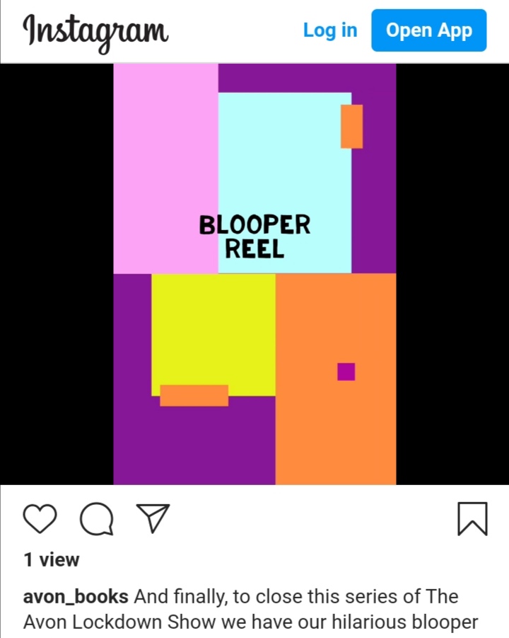 TWA2Becky's tweet photo. Thanks to all our wonderful authors who have taken part and supported The #AvonLockdown show, and to all our lovely viewers for tuning in. As a farewell gift please enjoy this hand curated selection of bloopers. Warning: Contains Me https://t.co/CsqP5fMdZr @AvonBooksUK https://t.co/ci4zSsCCkg