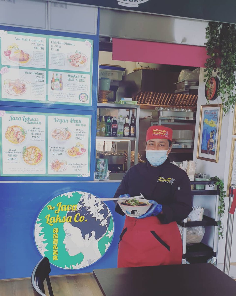 LaksaCo's tweet photo. After a successful soft launch this week we will be open for business from Tuesday 4th August, live on Deliveroo, Uber Eats (still as TAMECHU kitchen) and Hungry Panda. https://t.co/a1NSpOWJs3