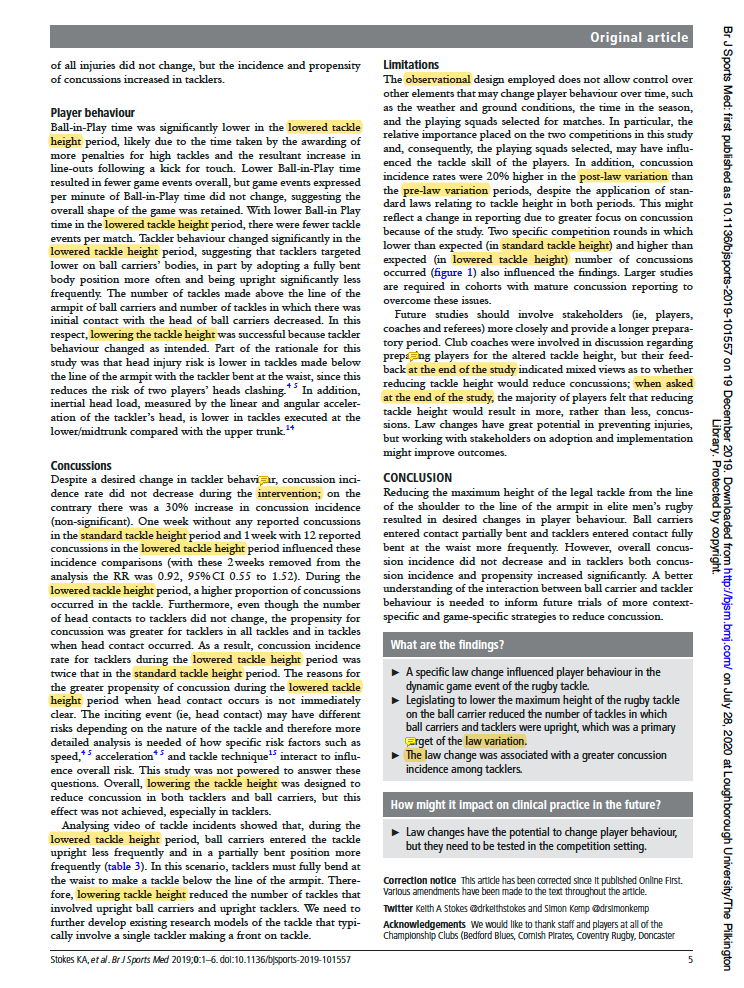 The plot thickens... despite all of this and their initial article claiming this was an "intervention" 57 times. They have quietly made major amendments to their study report, now claiming it was an observational study. Here are the changes highlighted 10/